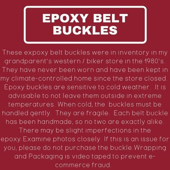 Kawasaki on Green Epoxy Belt Buckle - Picture 5 of 5